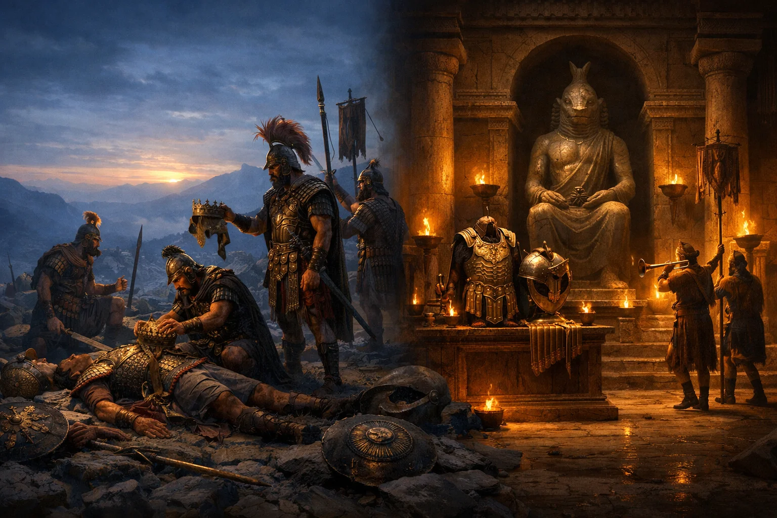 The Philistines Discover Saul