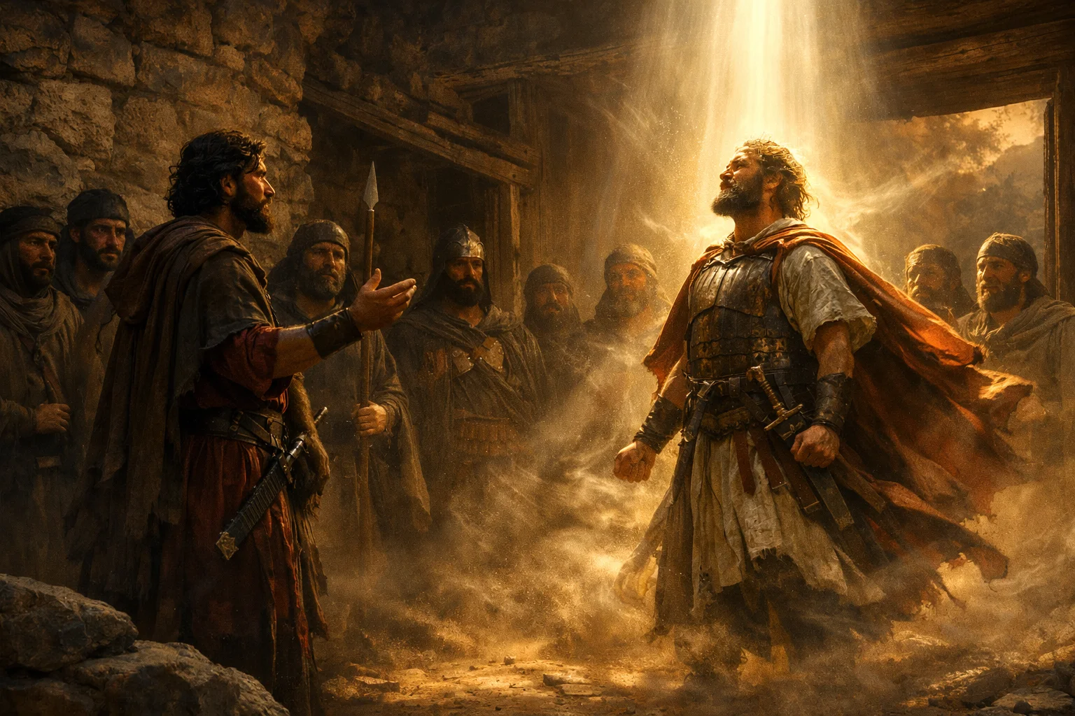 Amasai's Spirit-Filled Oath