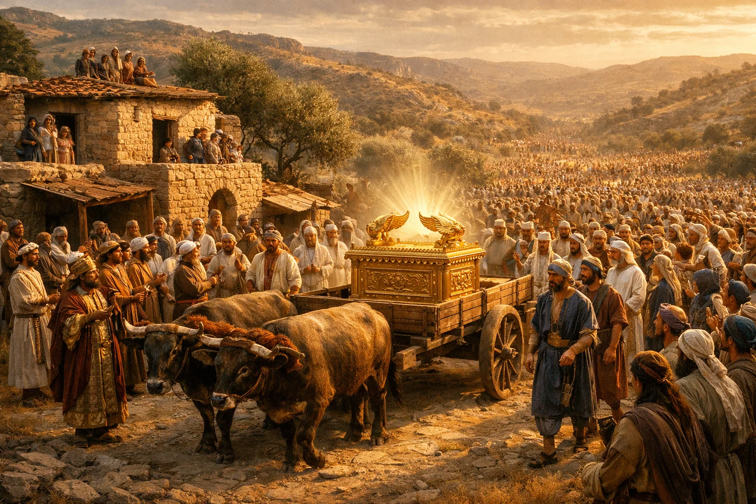 The Ark Brought from Kiriath Jearim