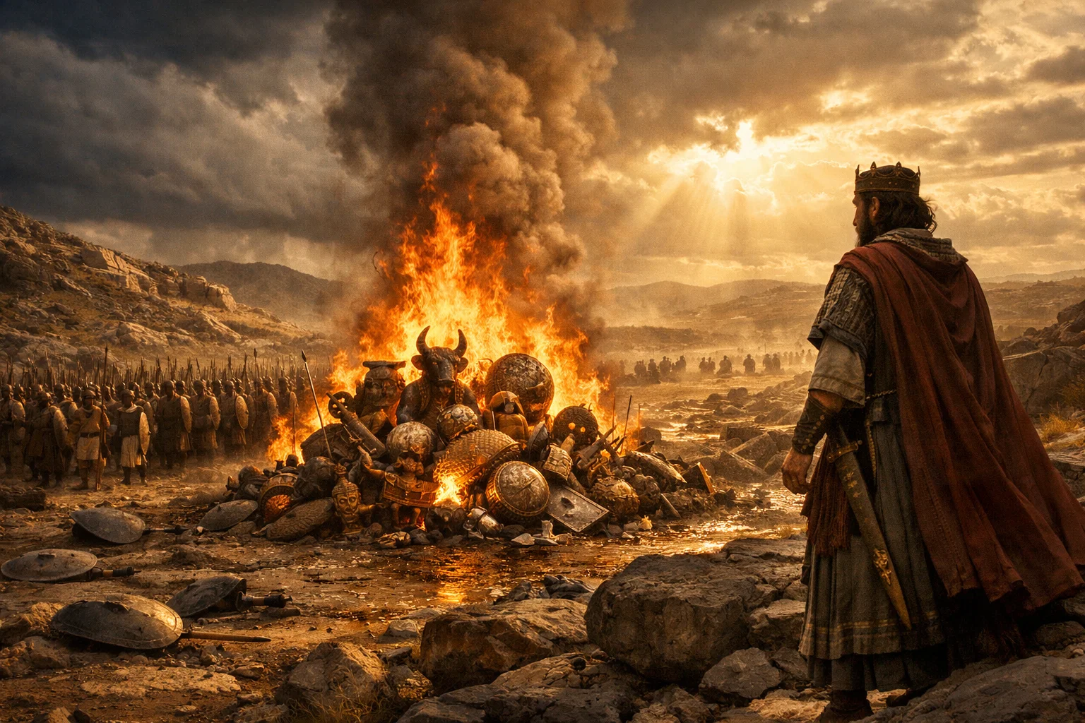 Baal Perazim and the Burning of Idols