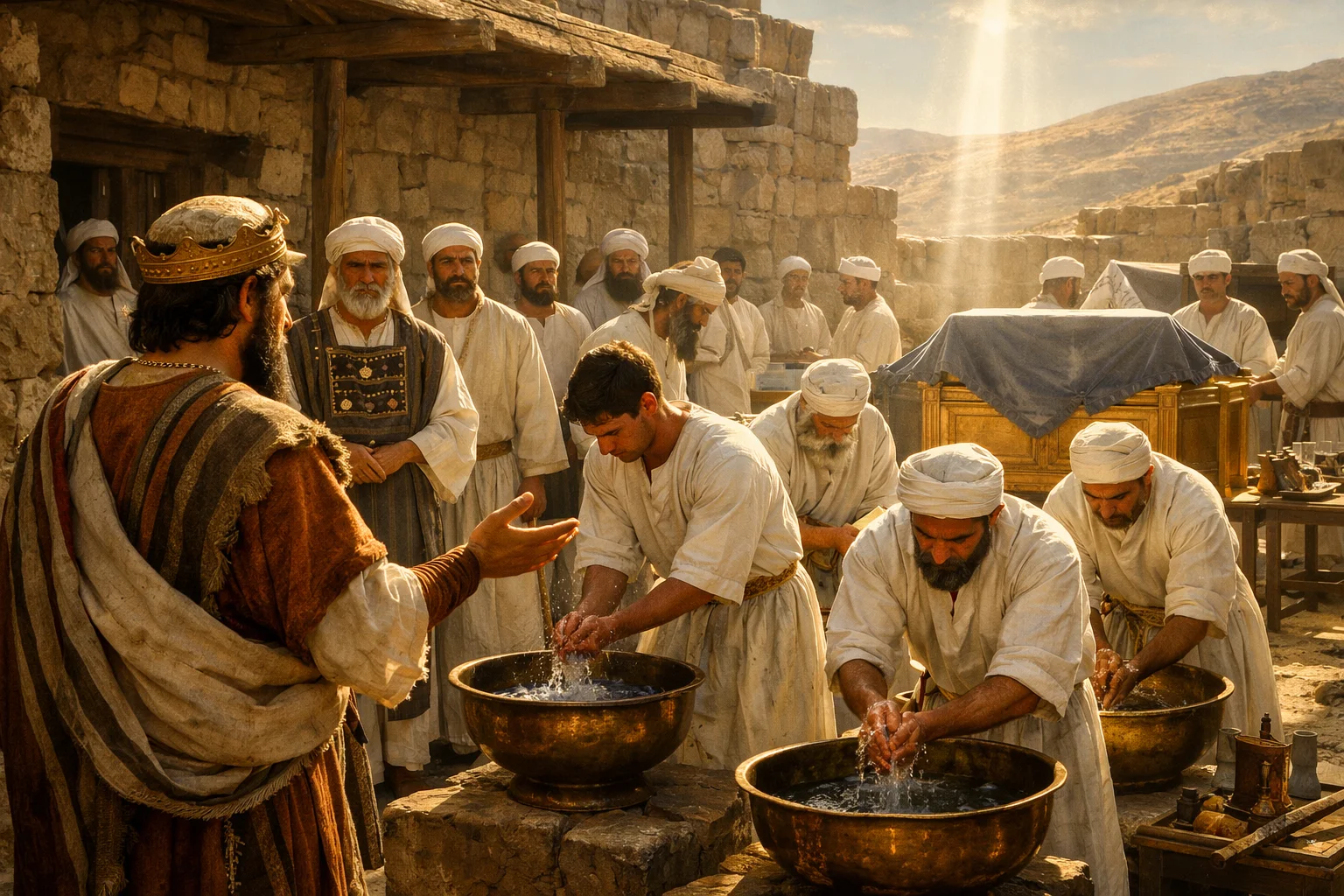 The Levites Consecrate Themselves