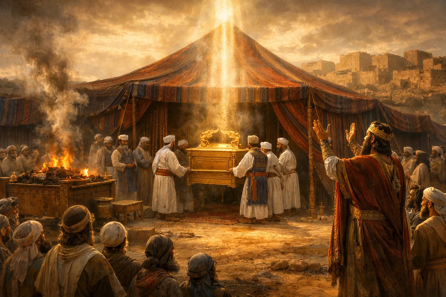 The Ark Set in David’s Tent