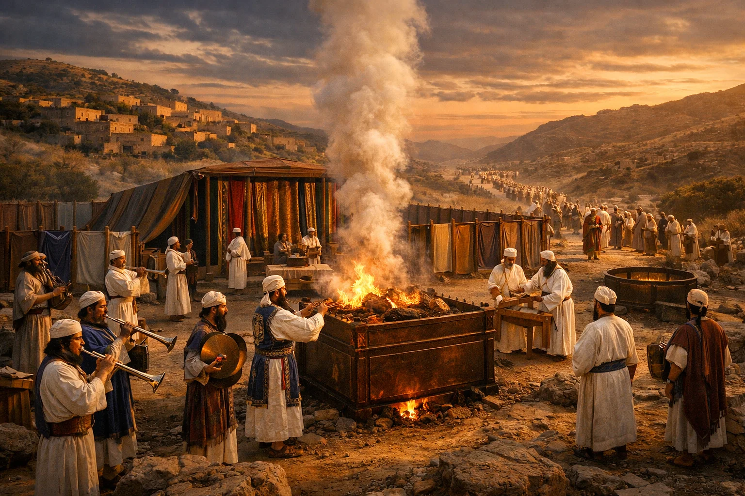 Ordered Worship in Jerusalem and Gibeon