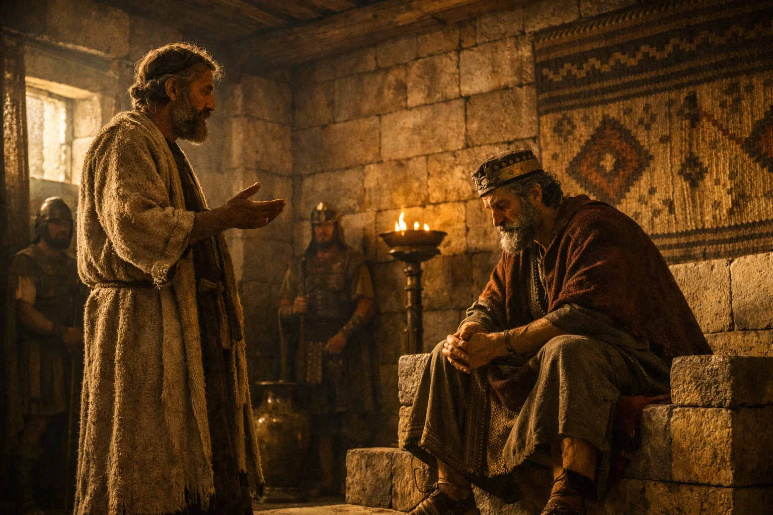 Nathan Delivers the Covenant Message