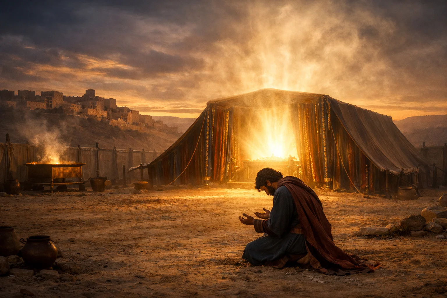 David’s Prayer Before the LORD