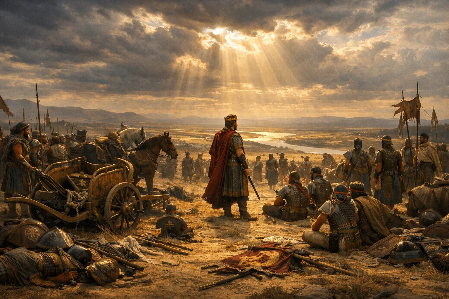 Victory Over Moab and Zobah