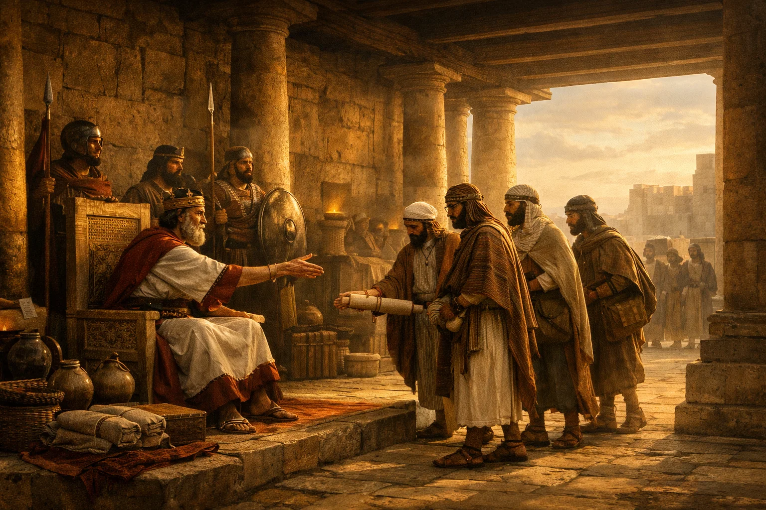 David Sends a Delegation of Kindness