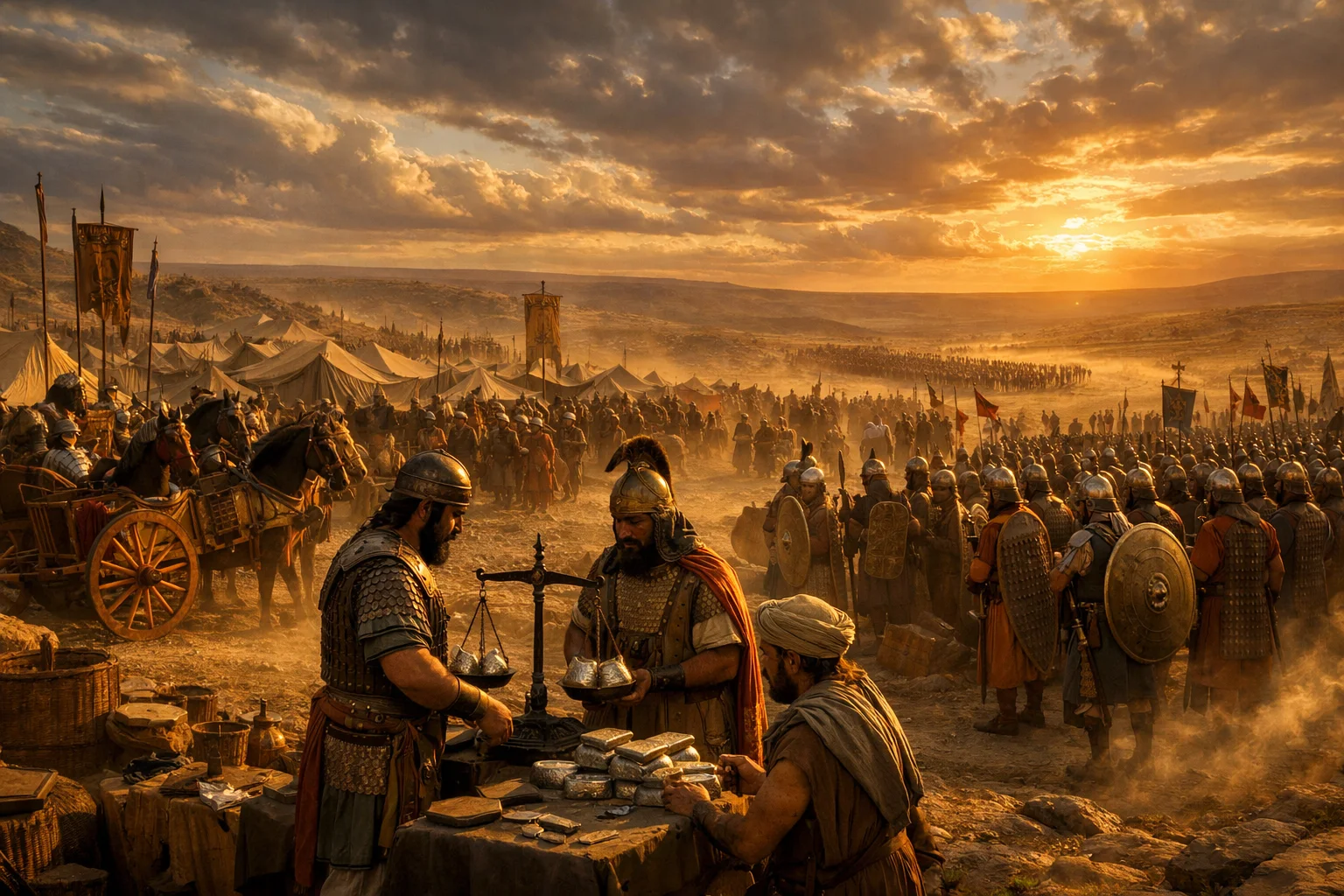 Ammon Hires the Aramean Armies