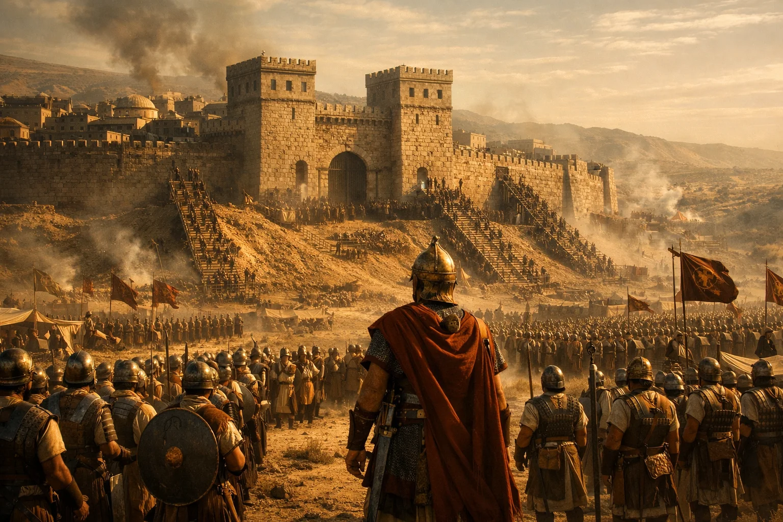 Joab Besieges Rabbah