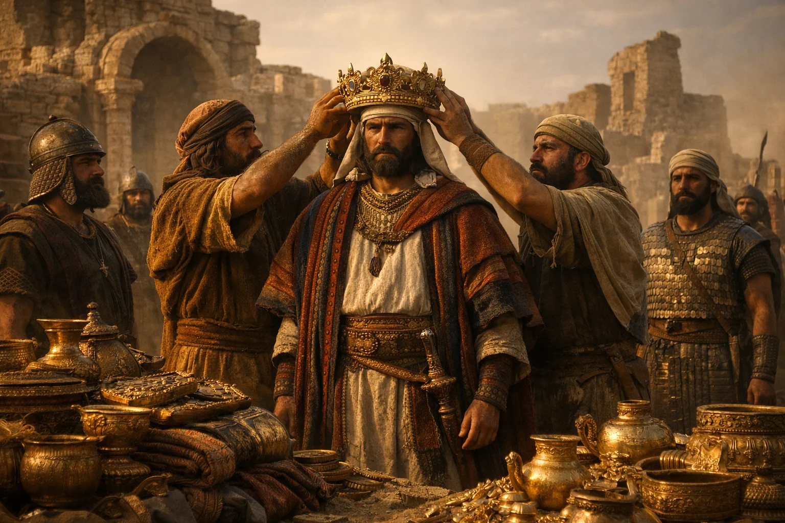 David Receives the Crown of Rabbah