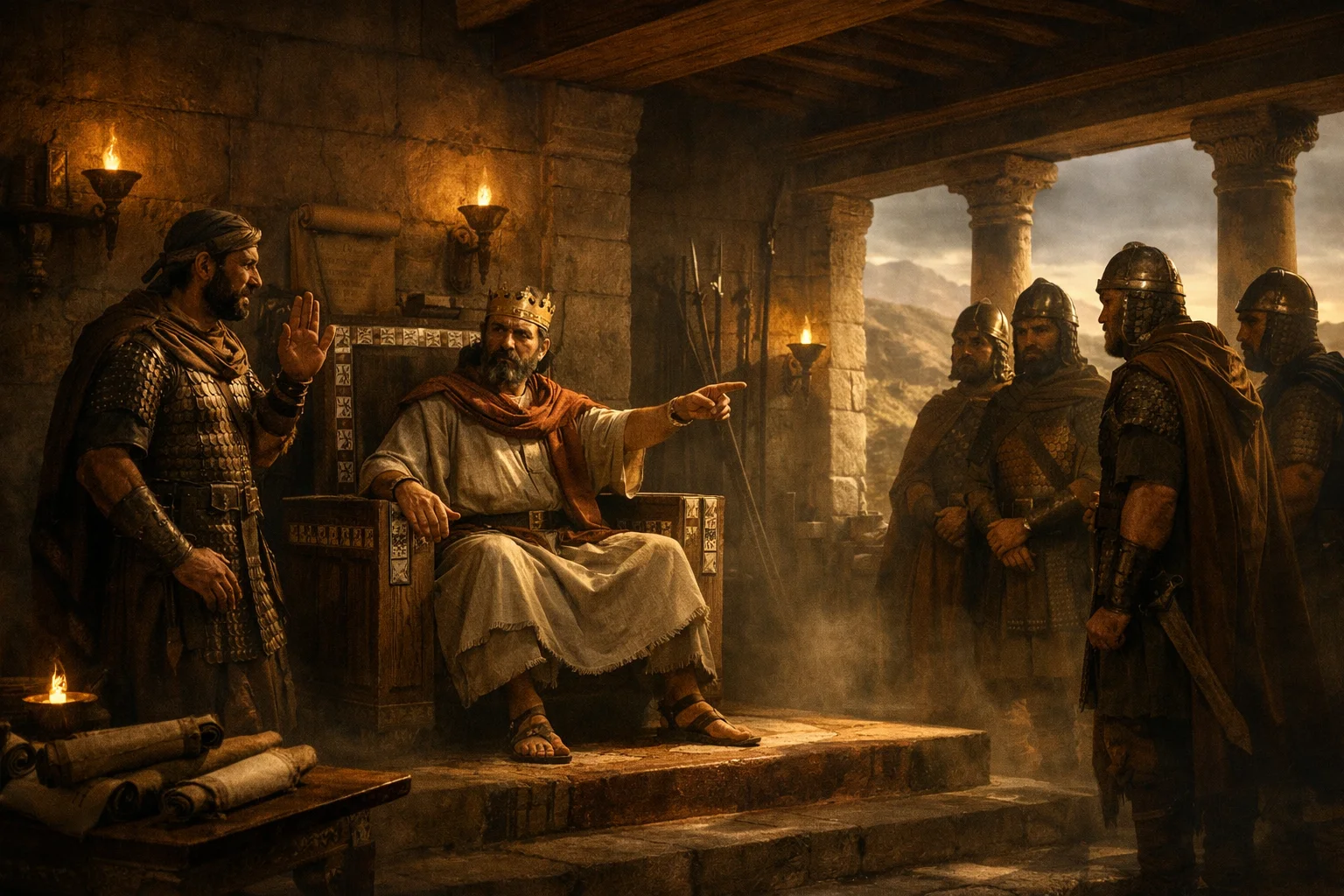 David Orders the Census