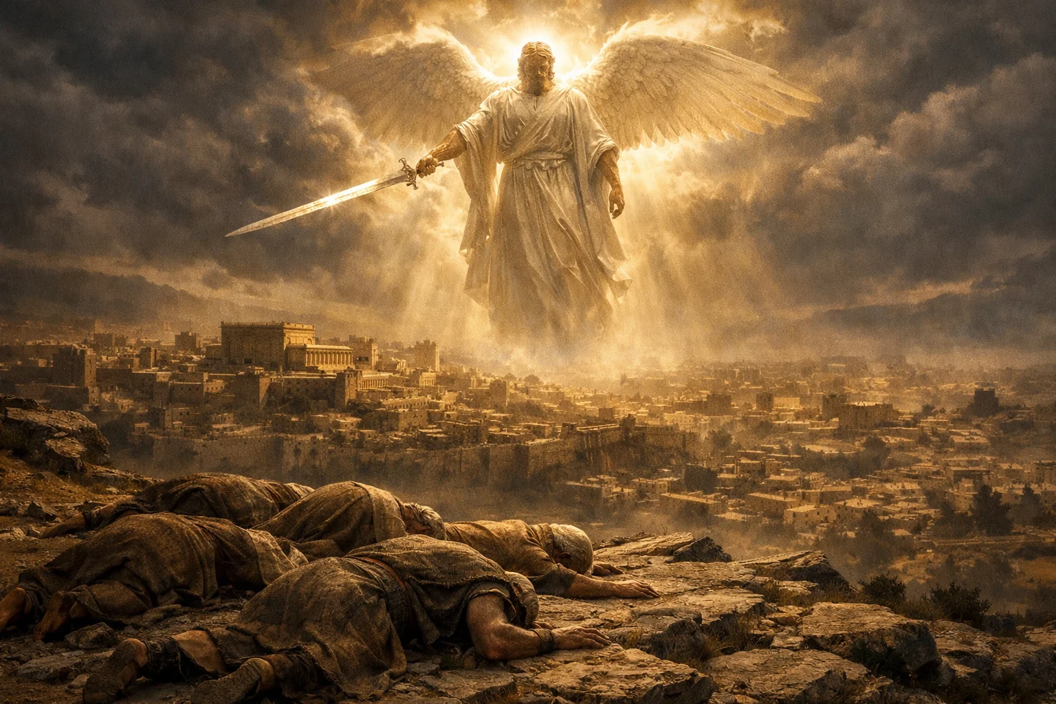 The Angel Over Jerusalem