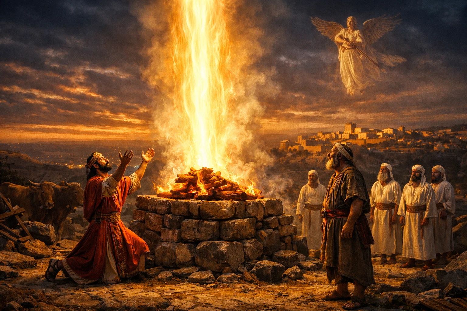 Fire from Heaven on the Altar