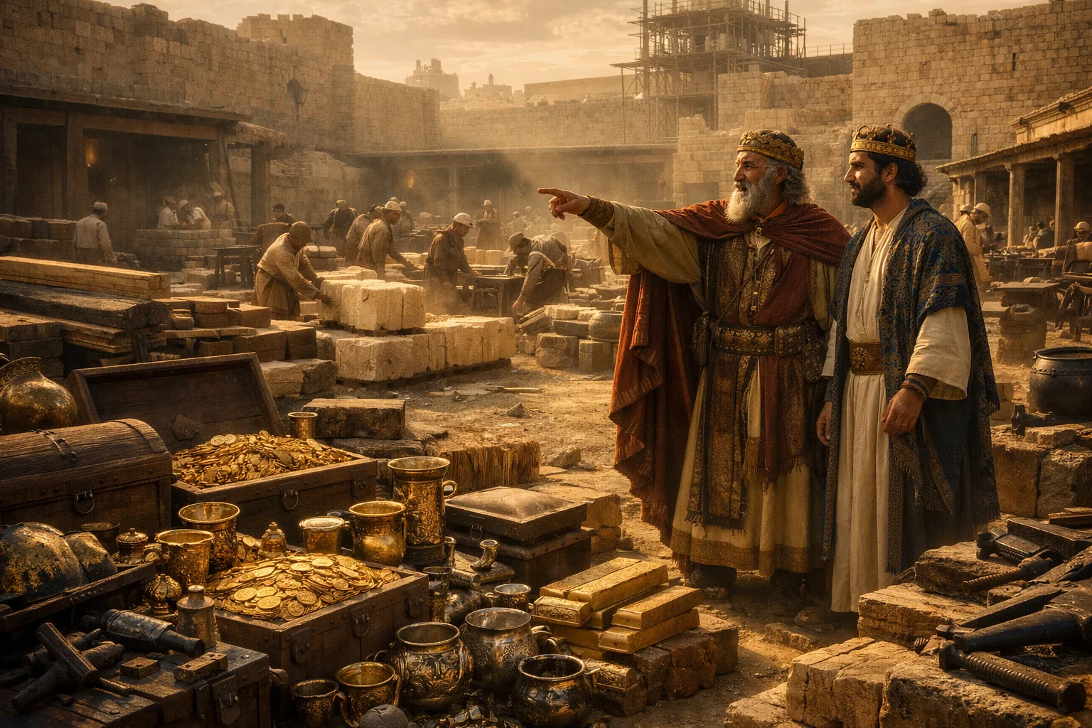 Treasures and Craftsmen Prepared