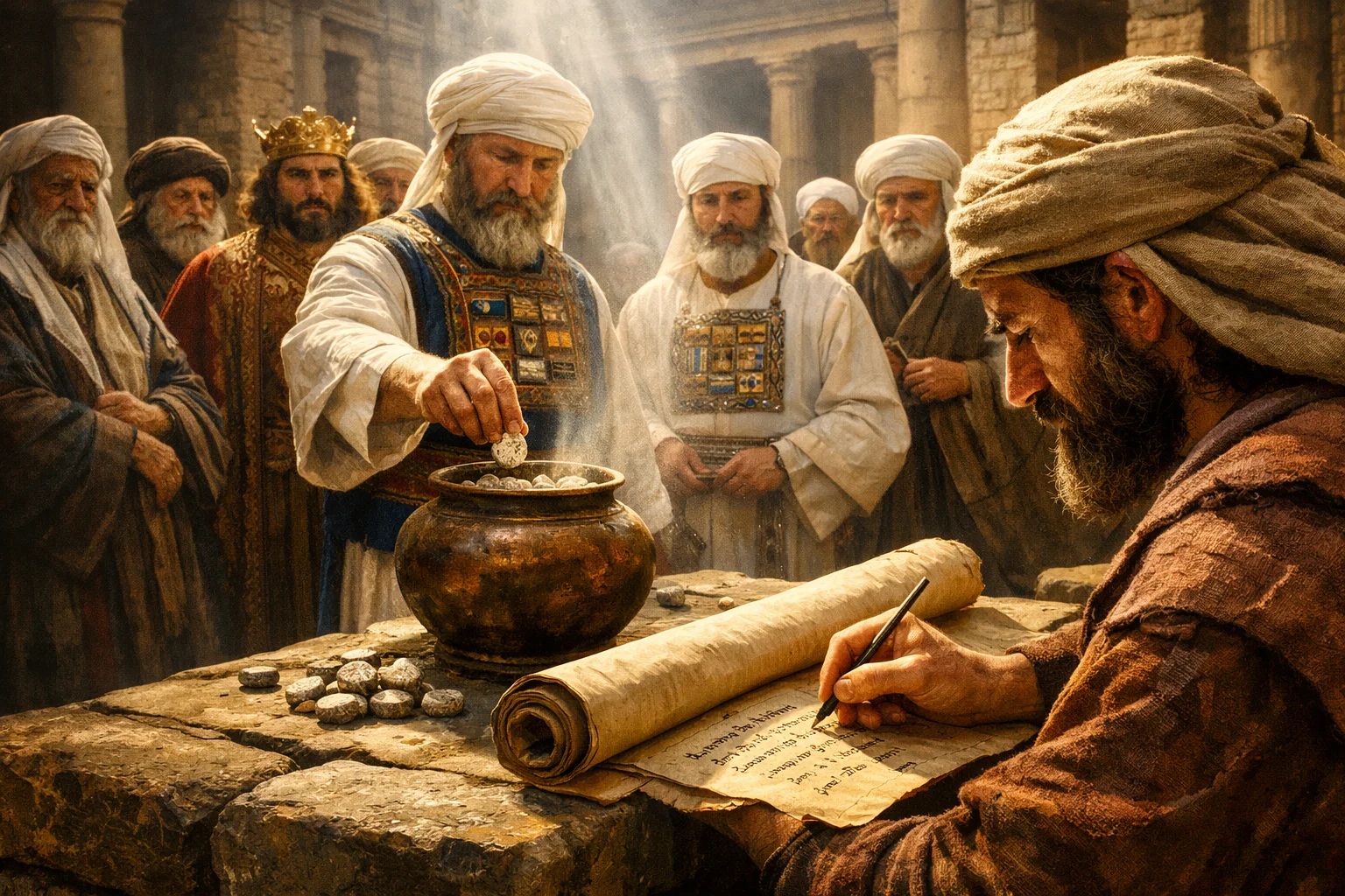 Lots Cast Before the King