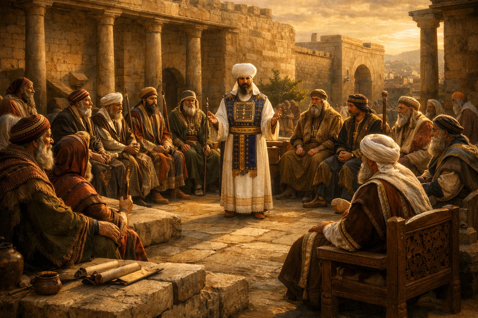 Leaders of the Tribes Gathered