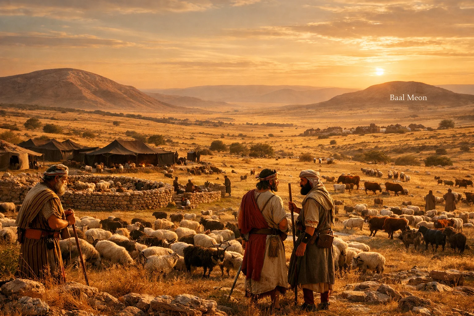 The Reubenites Spread Eastward