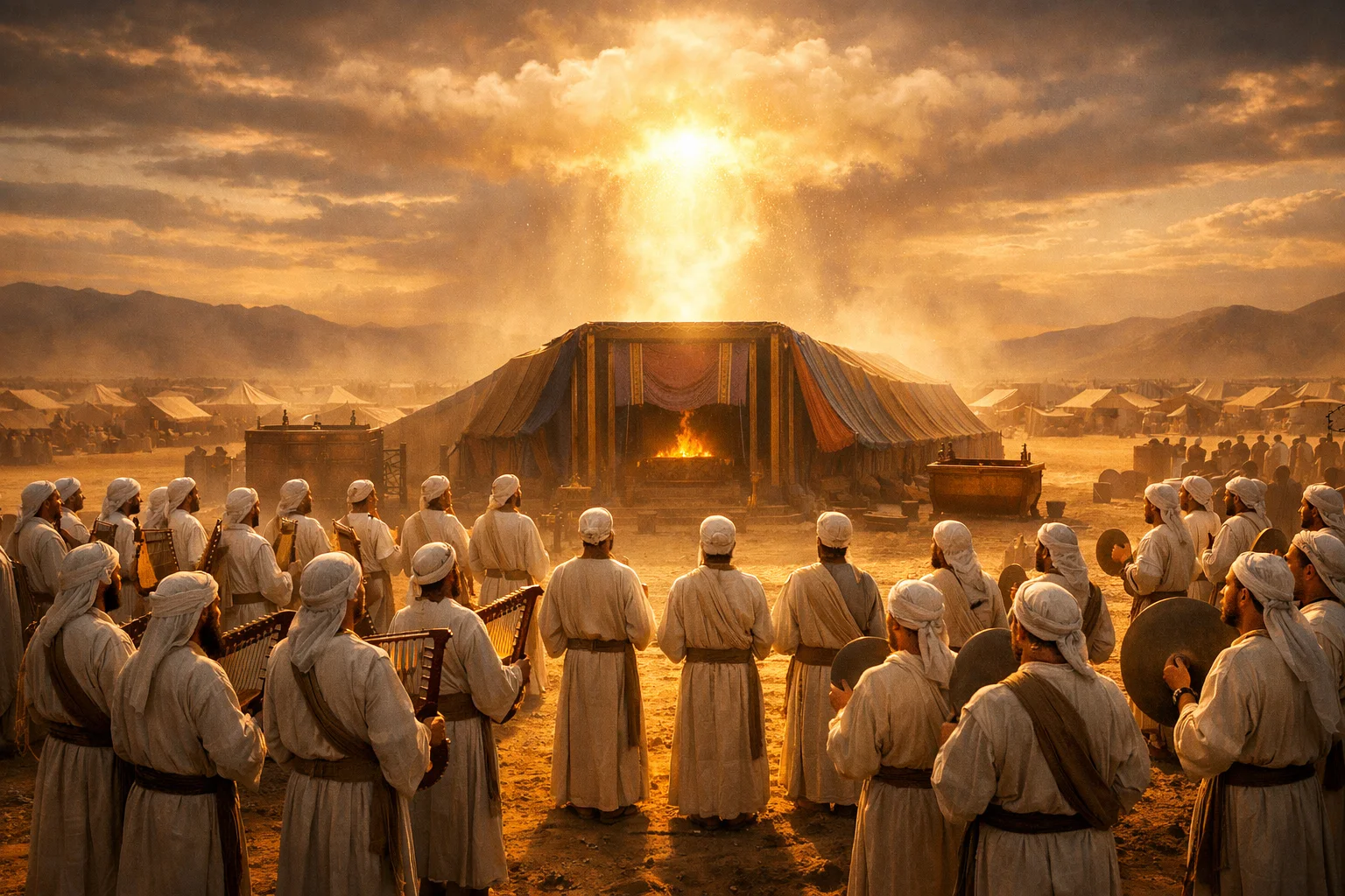 Musicians Before the Ark