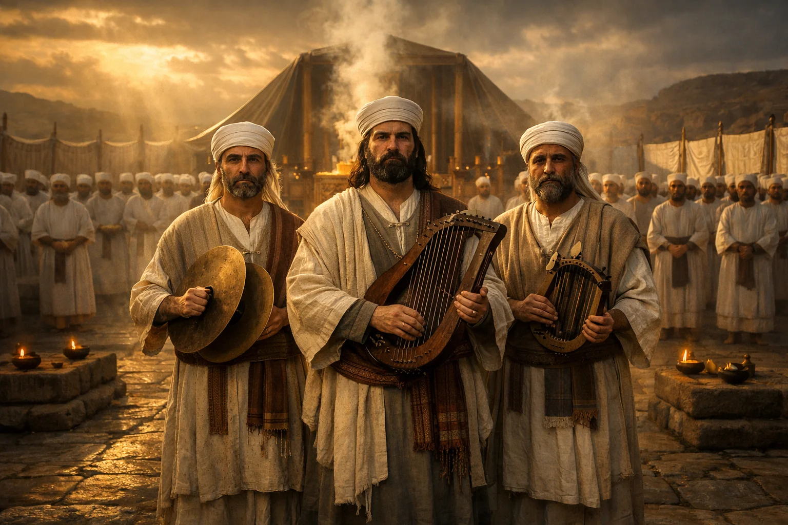 Heman, Asaph, and Ethan in Service