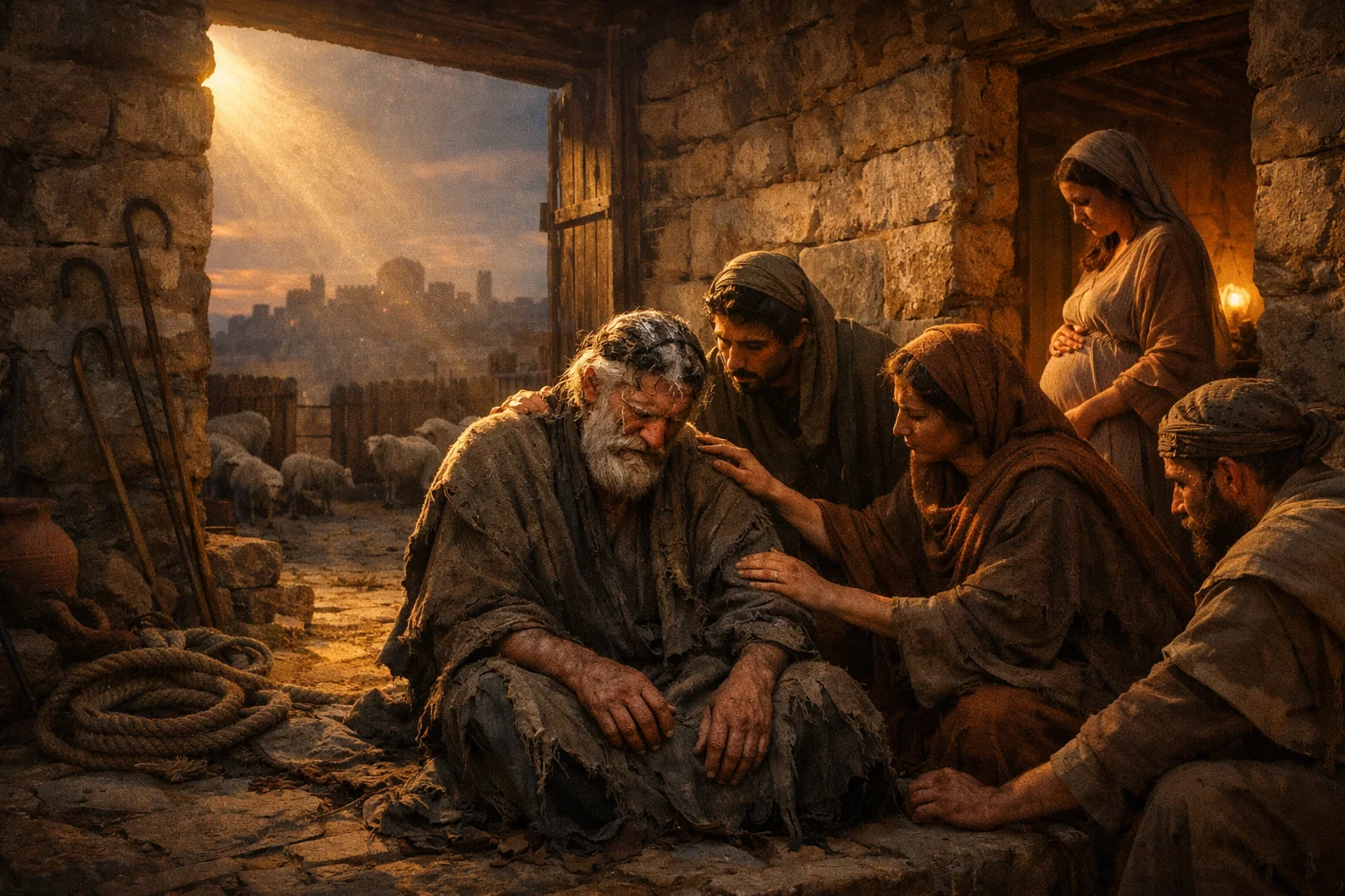 Ephraim Mourns His Sons