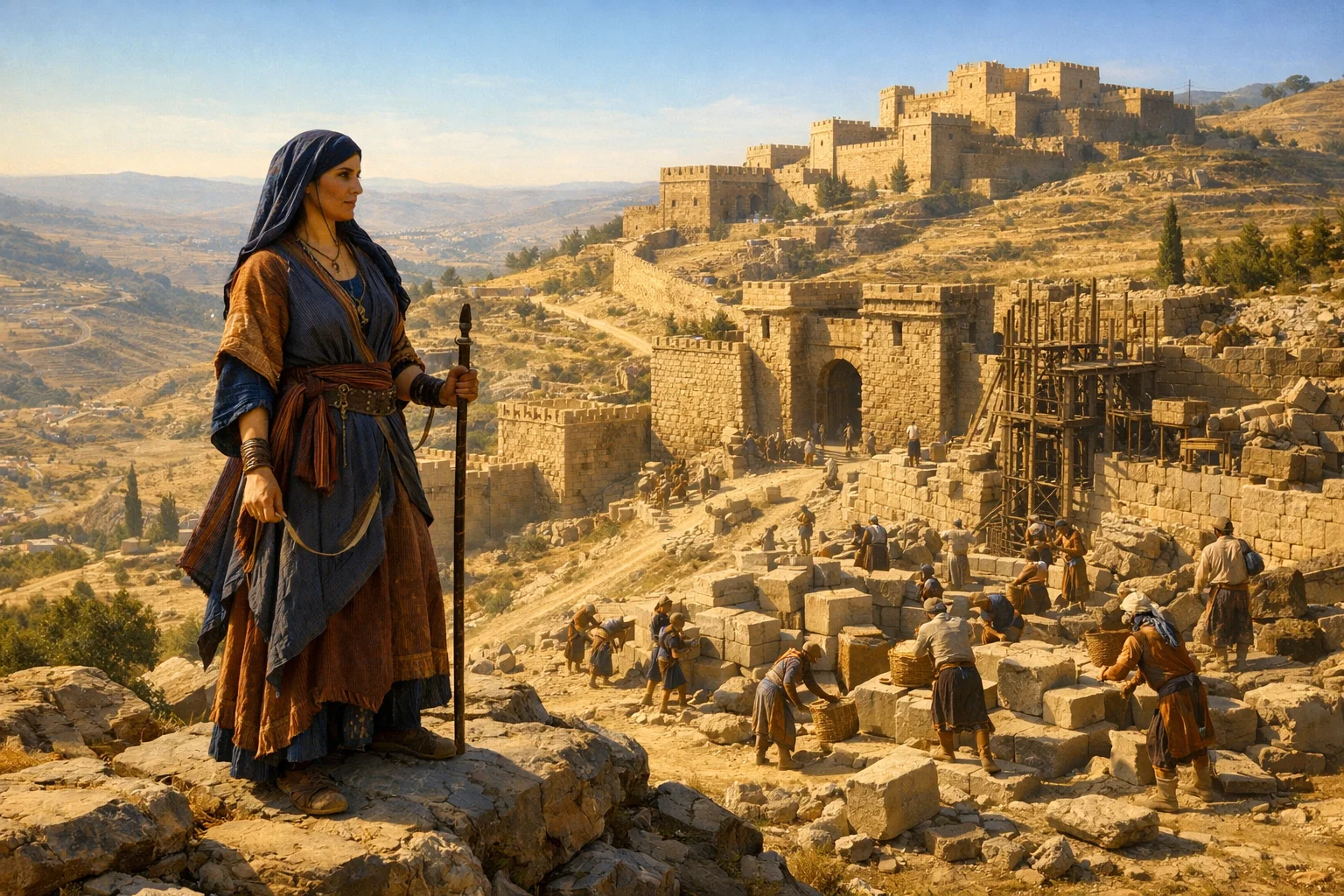 Sheerah Builds the Cities