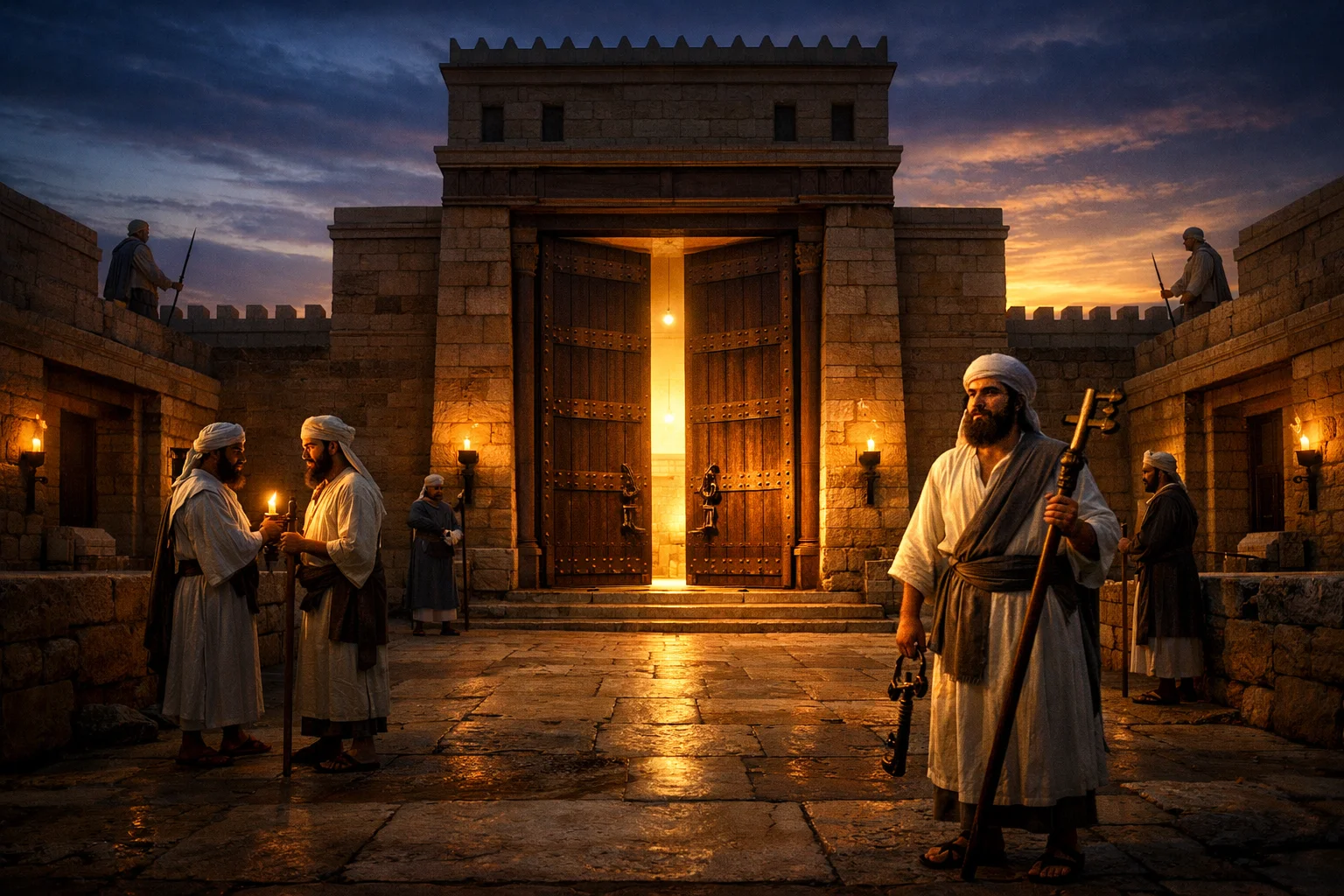 Guardians at the Gates of the LORD’s House