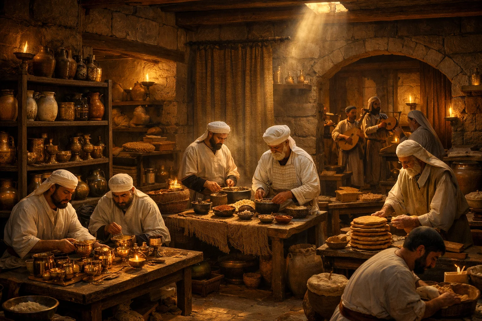 Night Service in the Temple Chambers