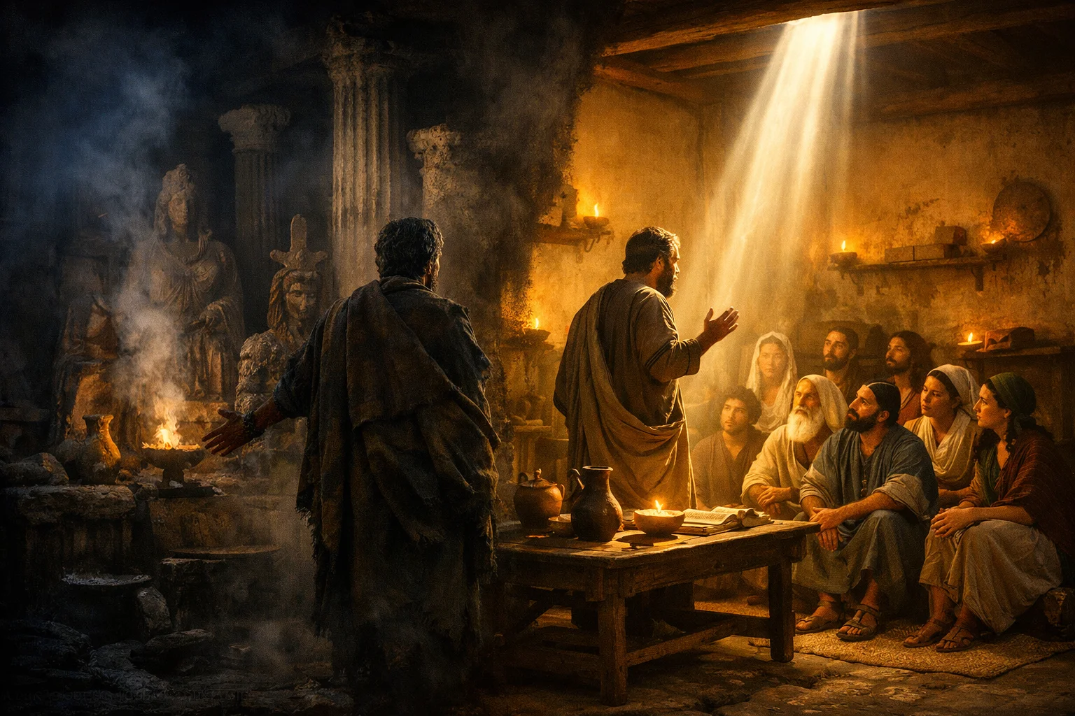 From Mute Idols to the Lordship of Jesus