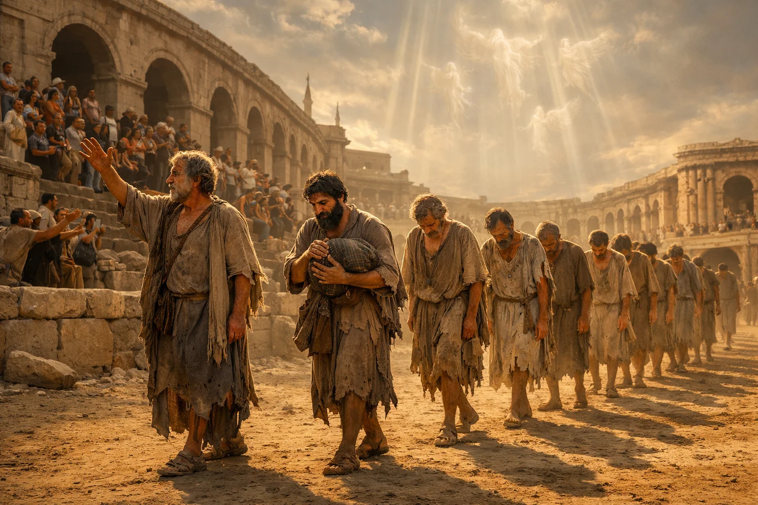 Apostles as a Spectacle