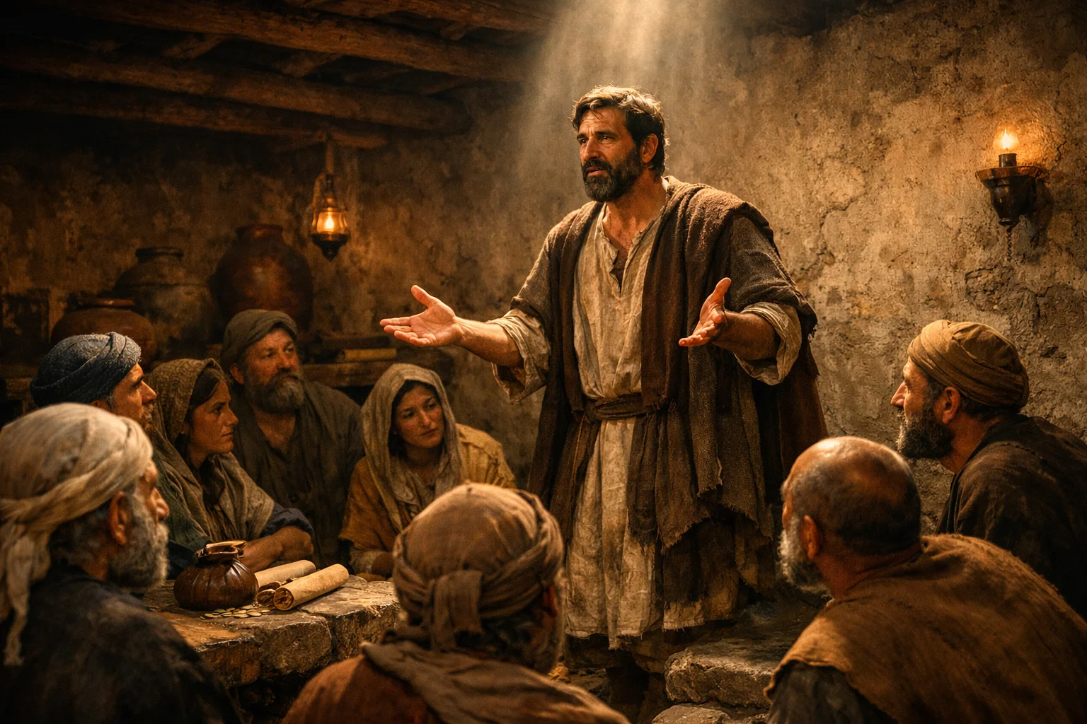 Paul Preaches Without Charge