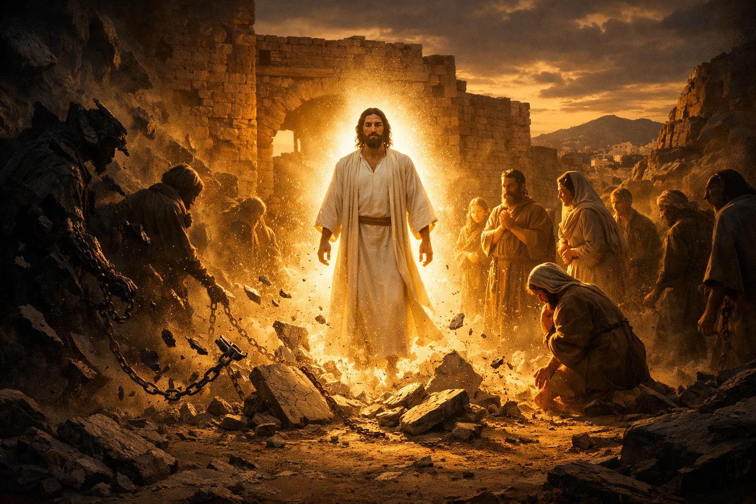 The Son of God Shatters the Work of Evil