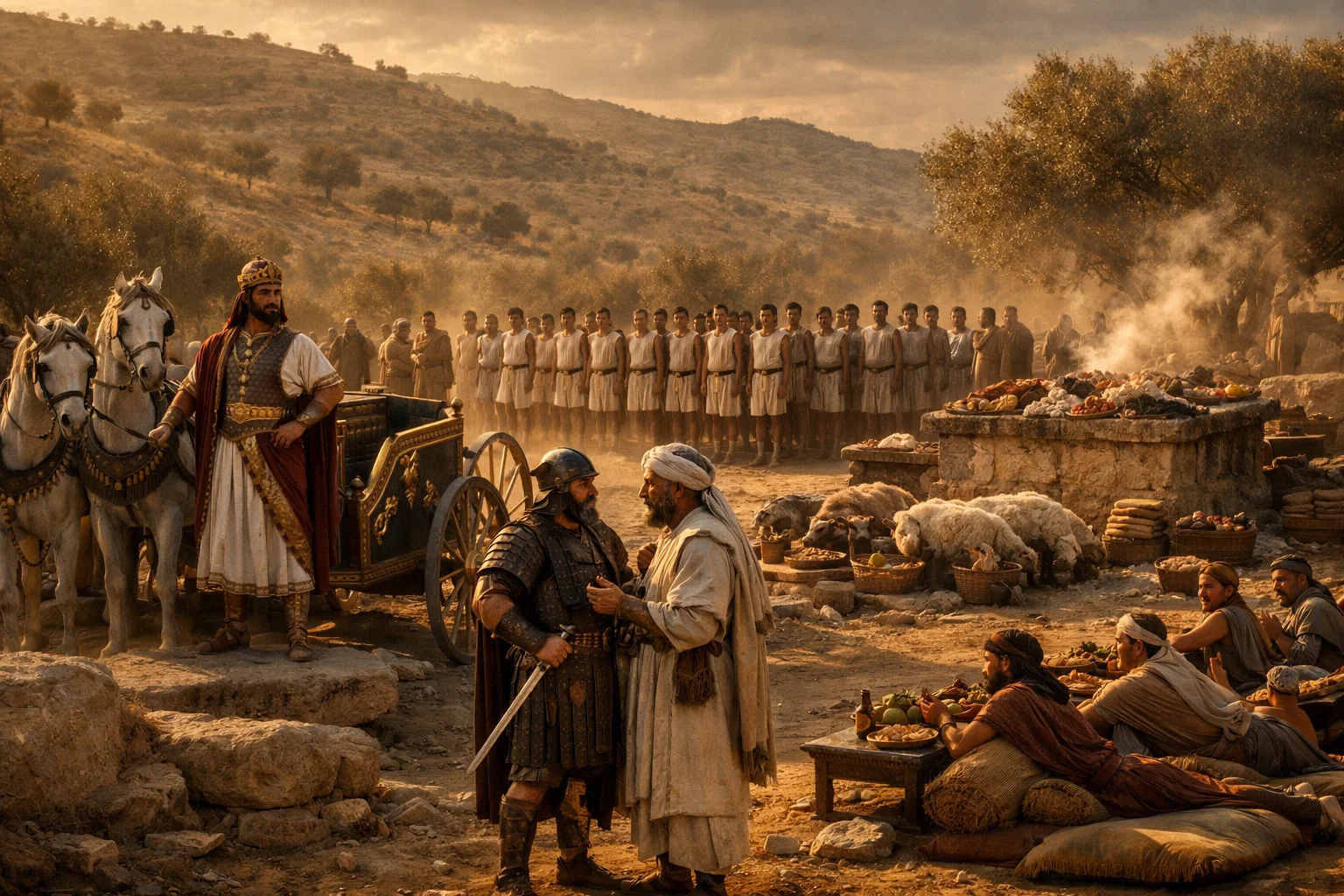 Adonijah Exalts Himself