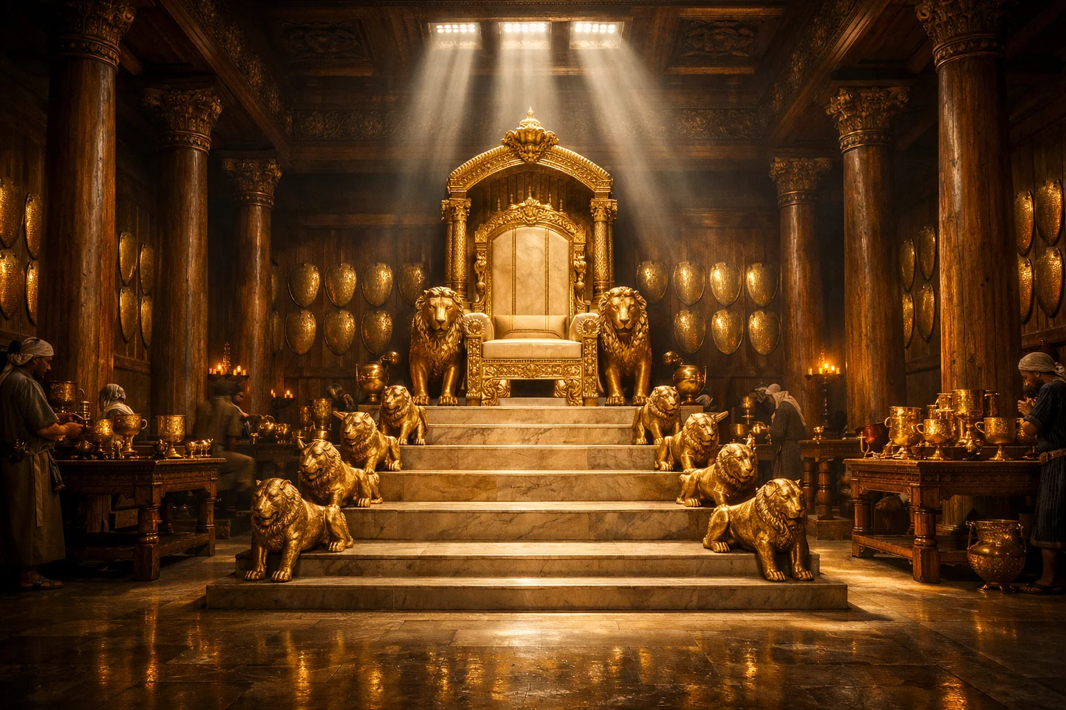 Solomon’s Golden Throne and House of Splendor