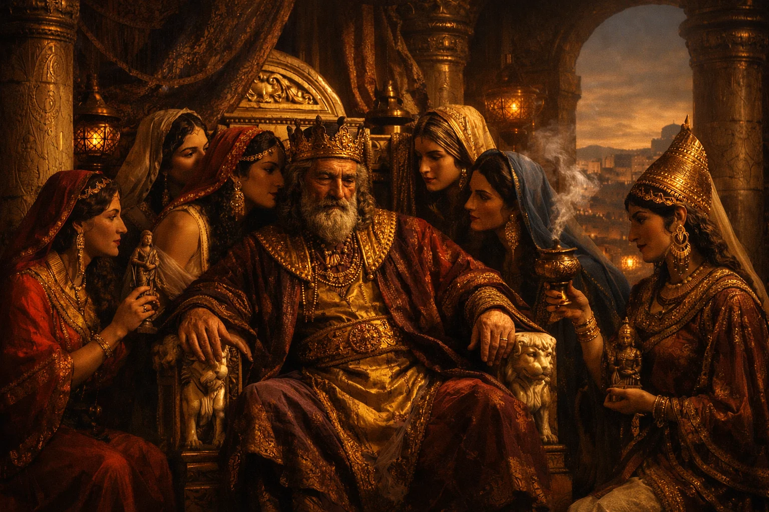 Solomon Led Astray by Many Wives