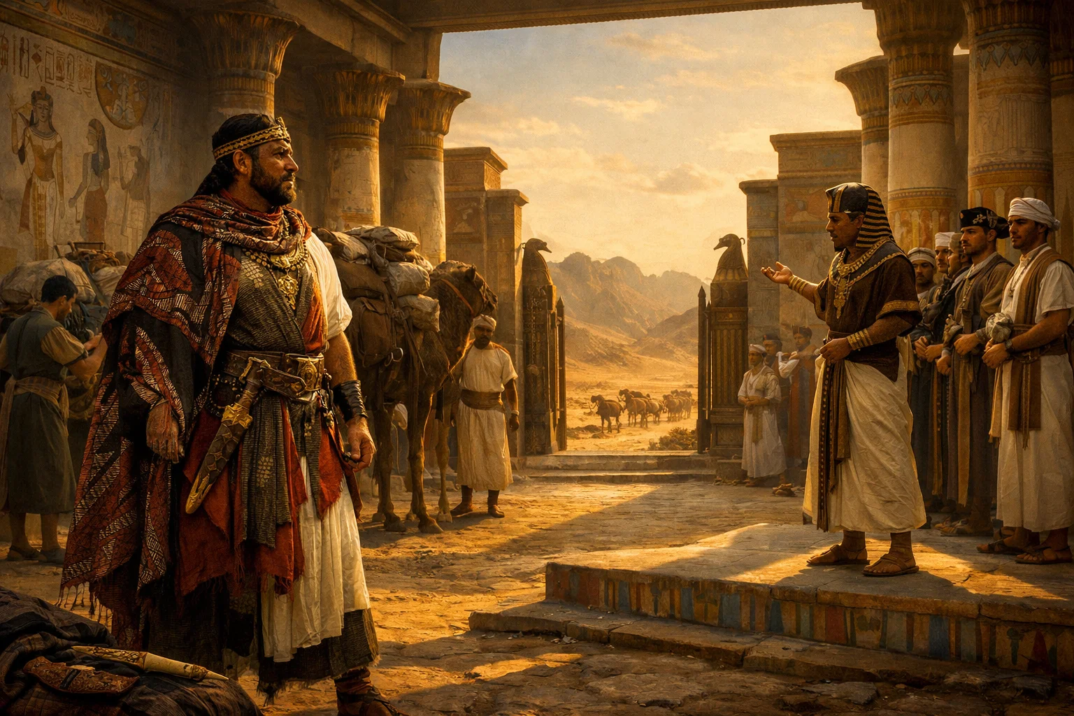 Hadad Returns from Egypt