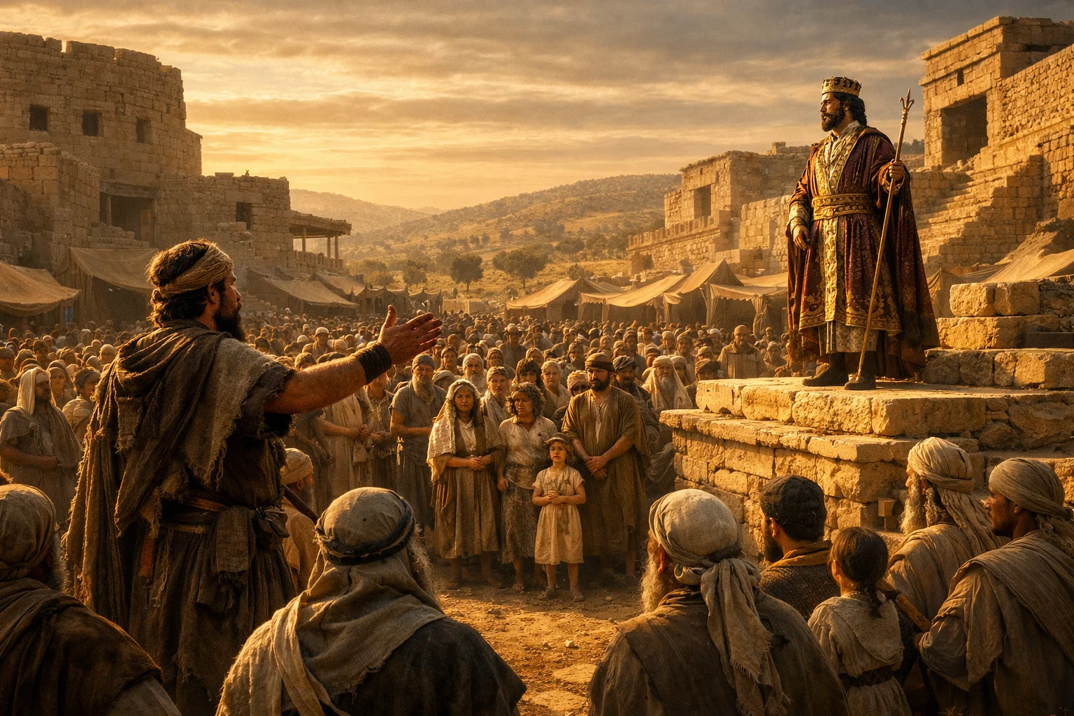 Israel Appeals at Shechem