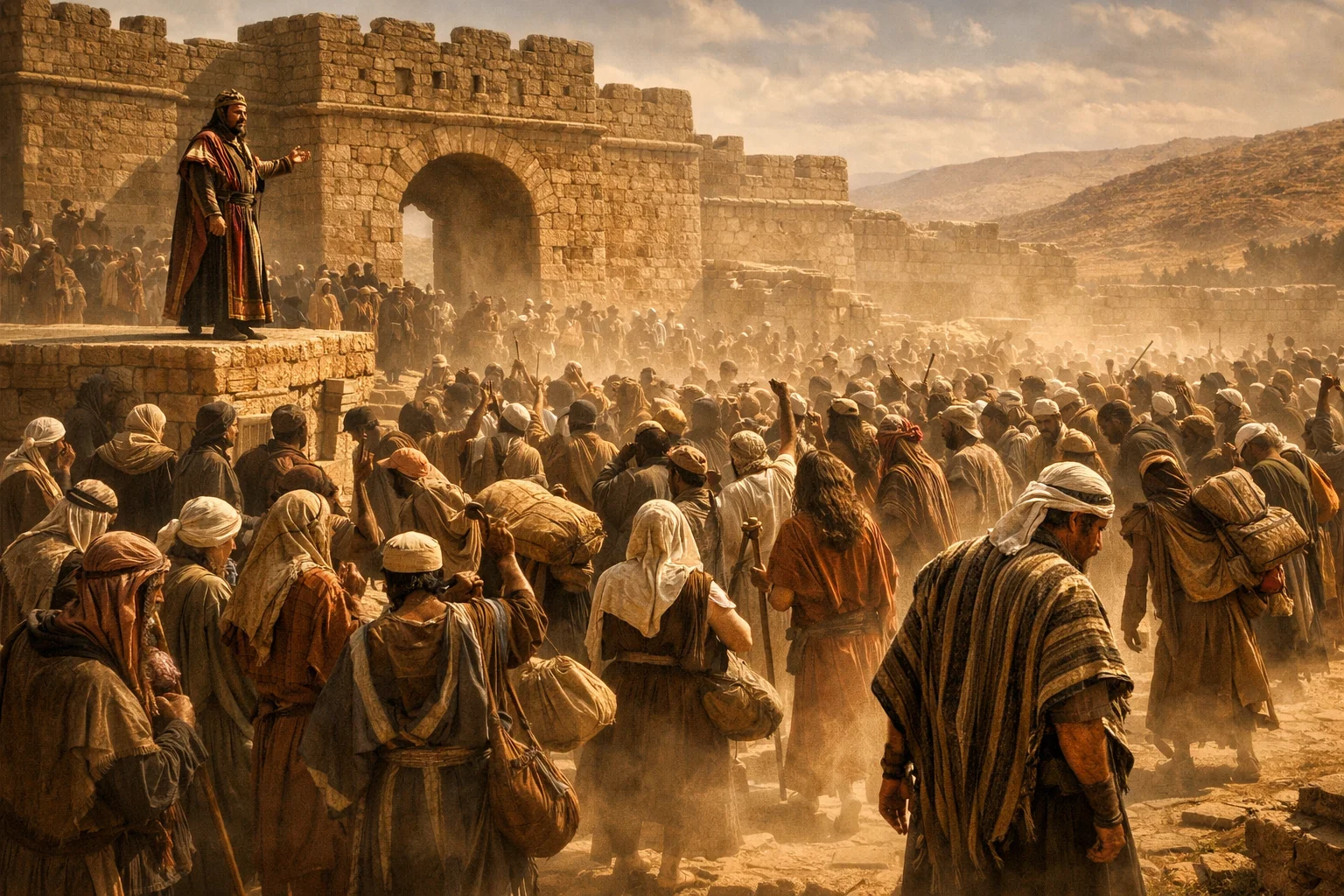 The Harsh Answer and the Cry of Revolt