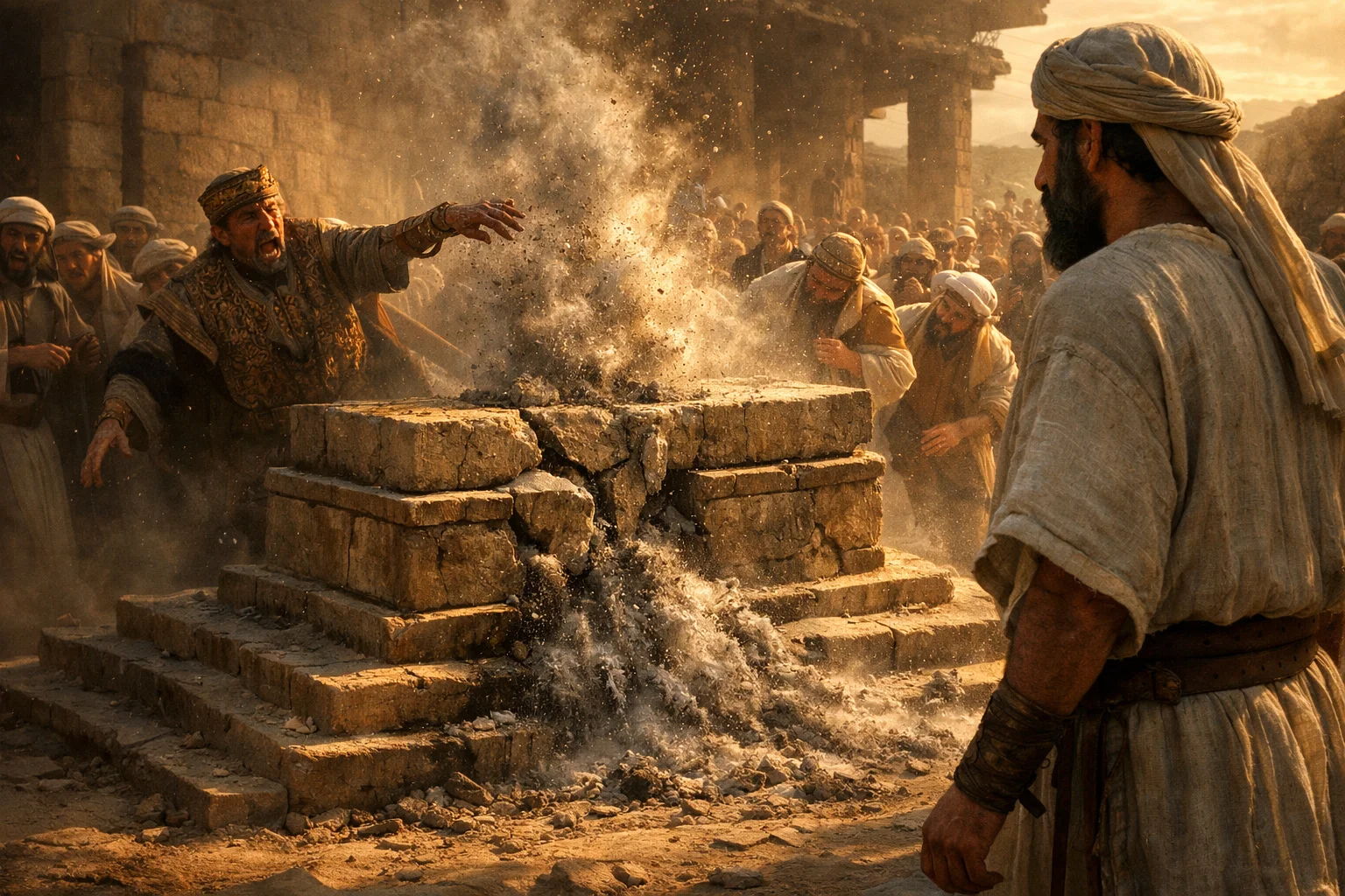 The Withered Hand and Split Altar