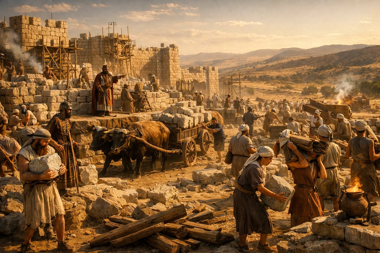 Ramah Abandoned, Judah Rebuilds