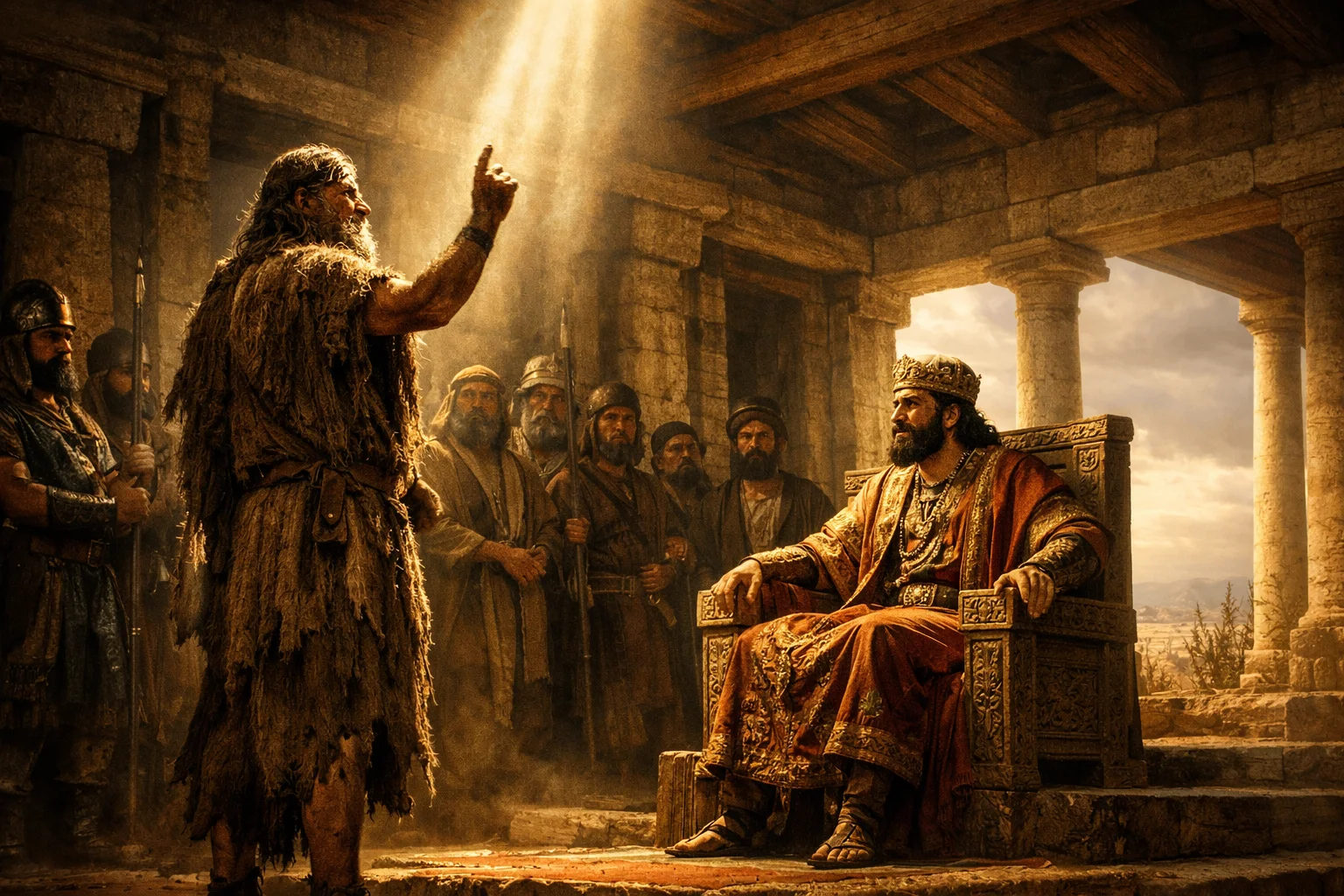 Elijah Declares the Drought Before Ahab