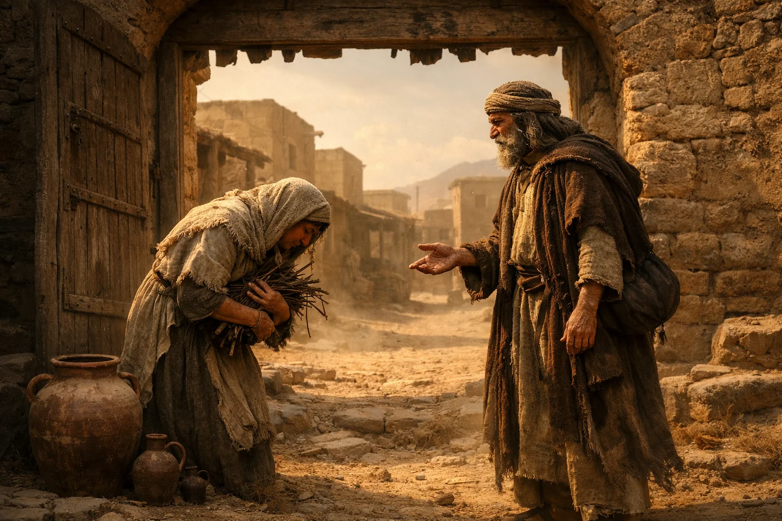 The Widow at the Gate of Zarephath