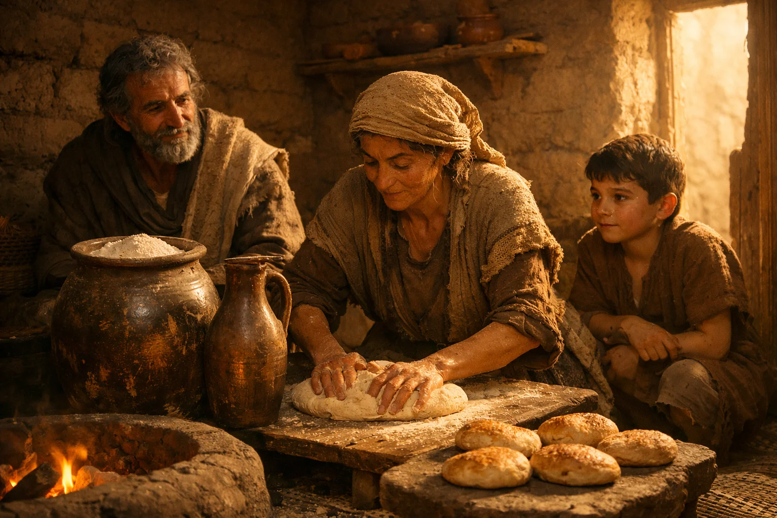 The Jar of Flour and Jug of Oil Do Not Fail