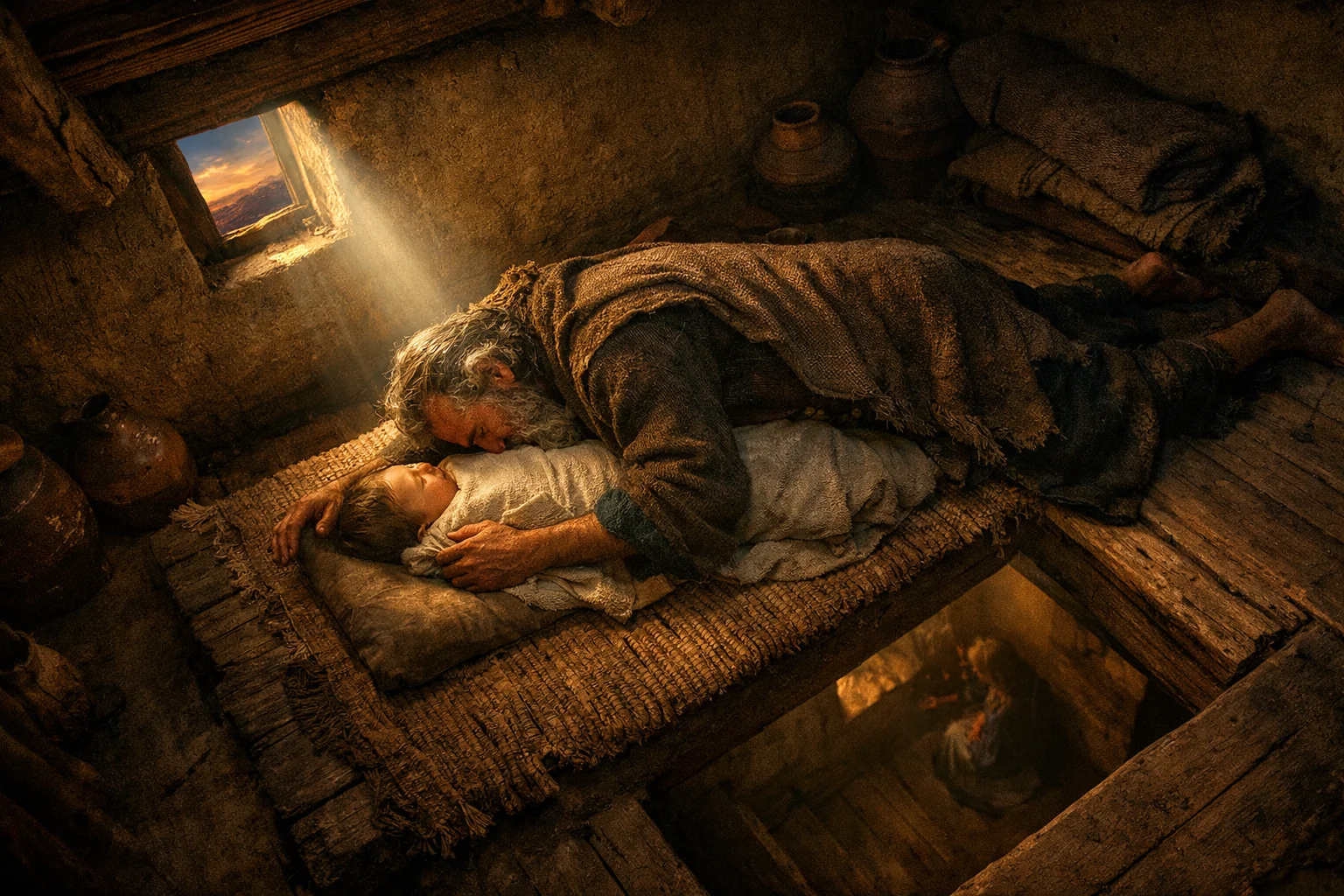 Elijah Prays Over the Widow's Lifeless Son