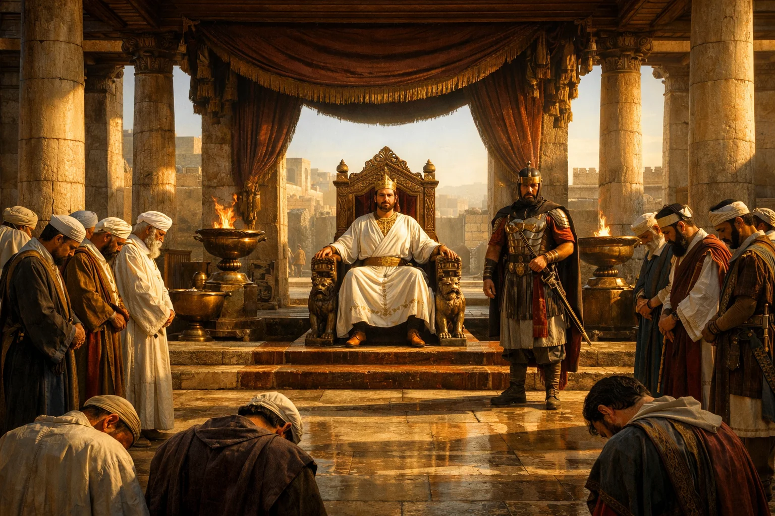 The Kingdom Established in Solomon’s Hands