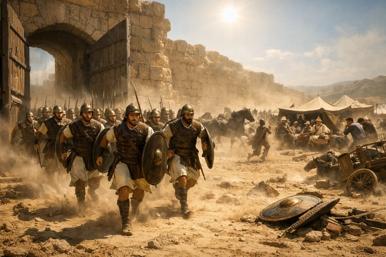 Noon Sortie from Samaria