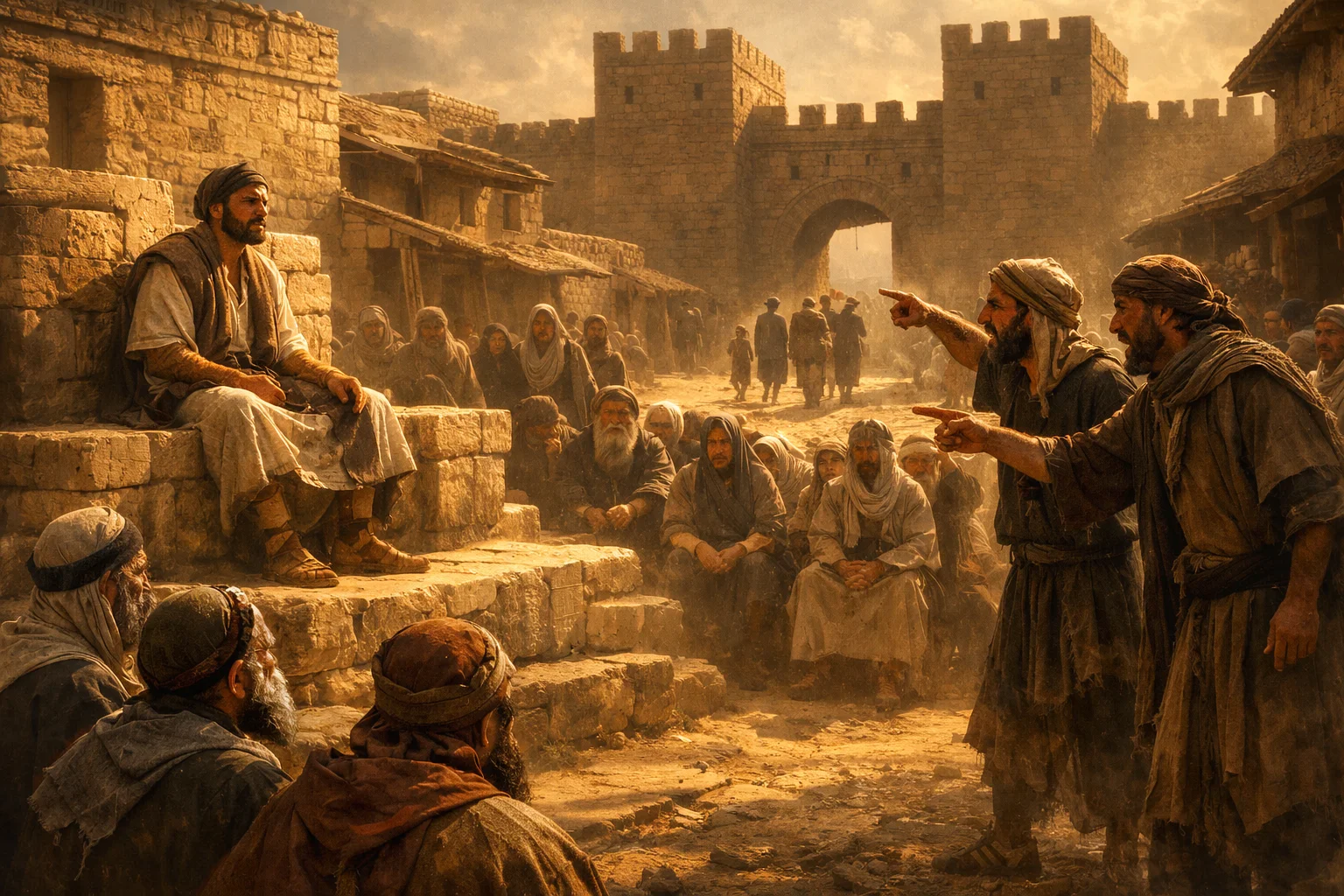 The False Accusation at the Fast