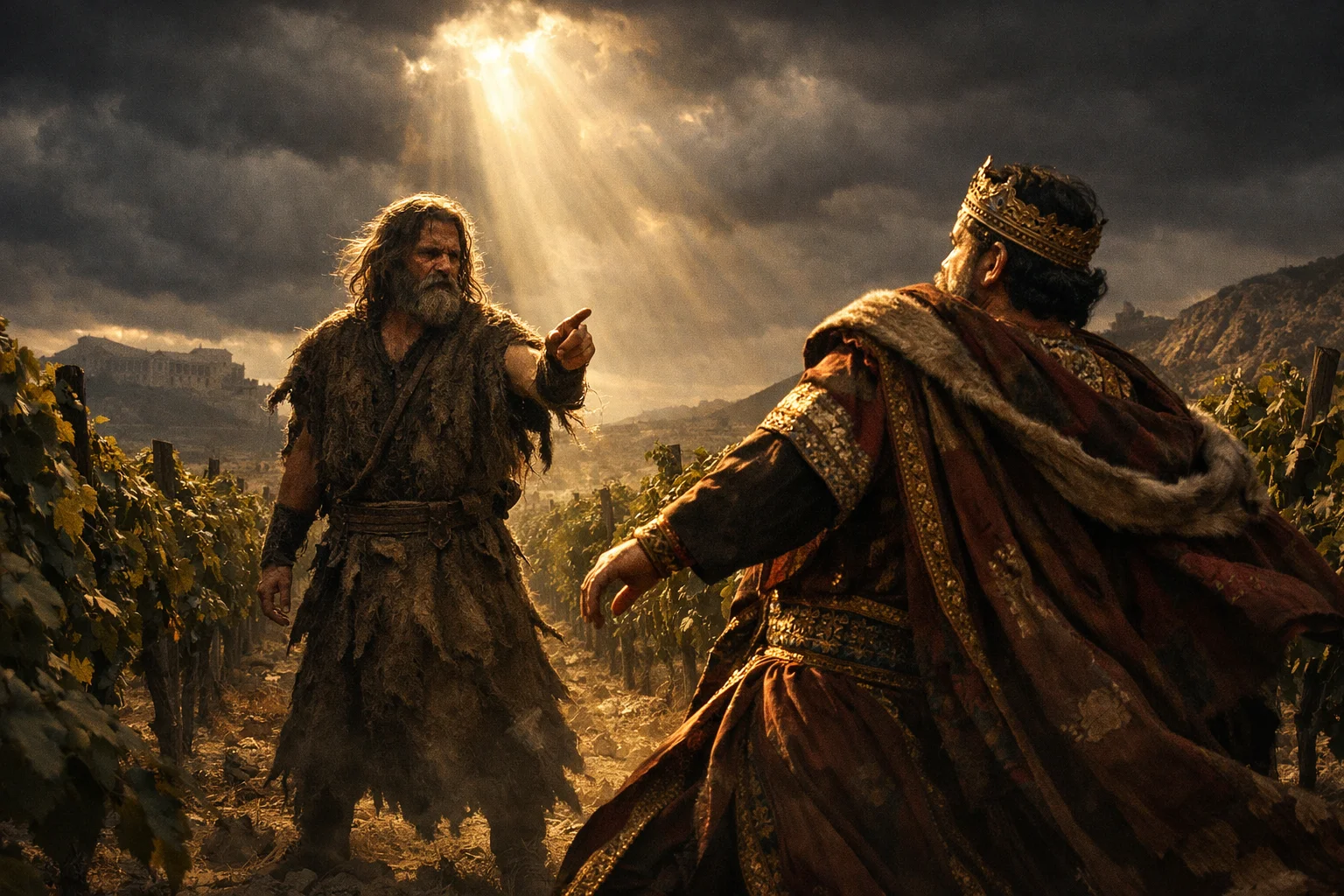 Elijah Confronts Ahab