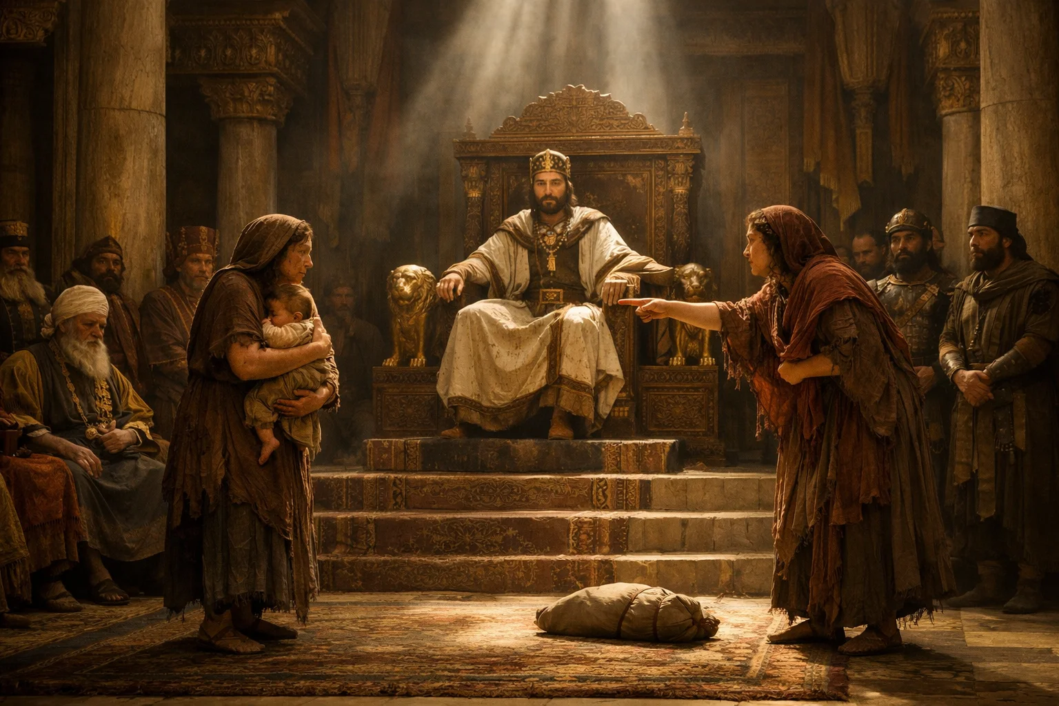 Two Mothers Before the King