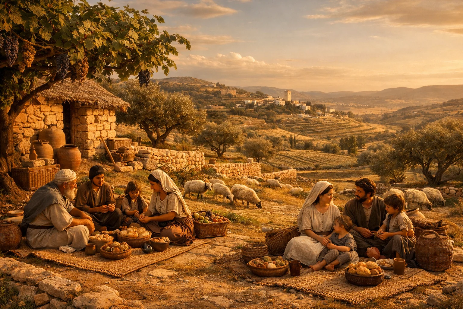 A People at Peace Under Vine and Fig Tree