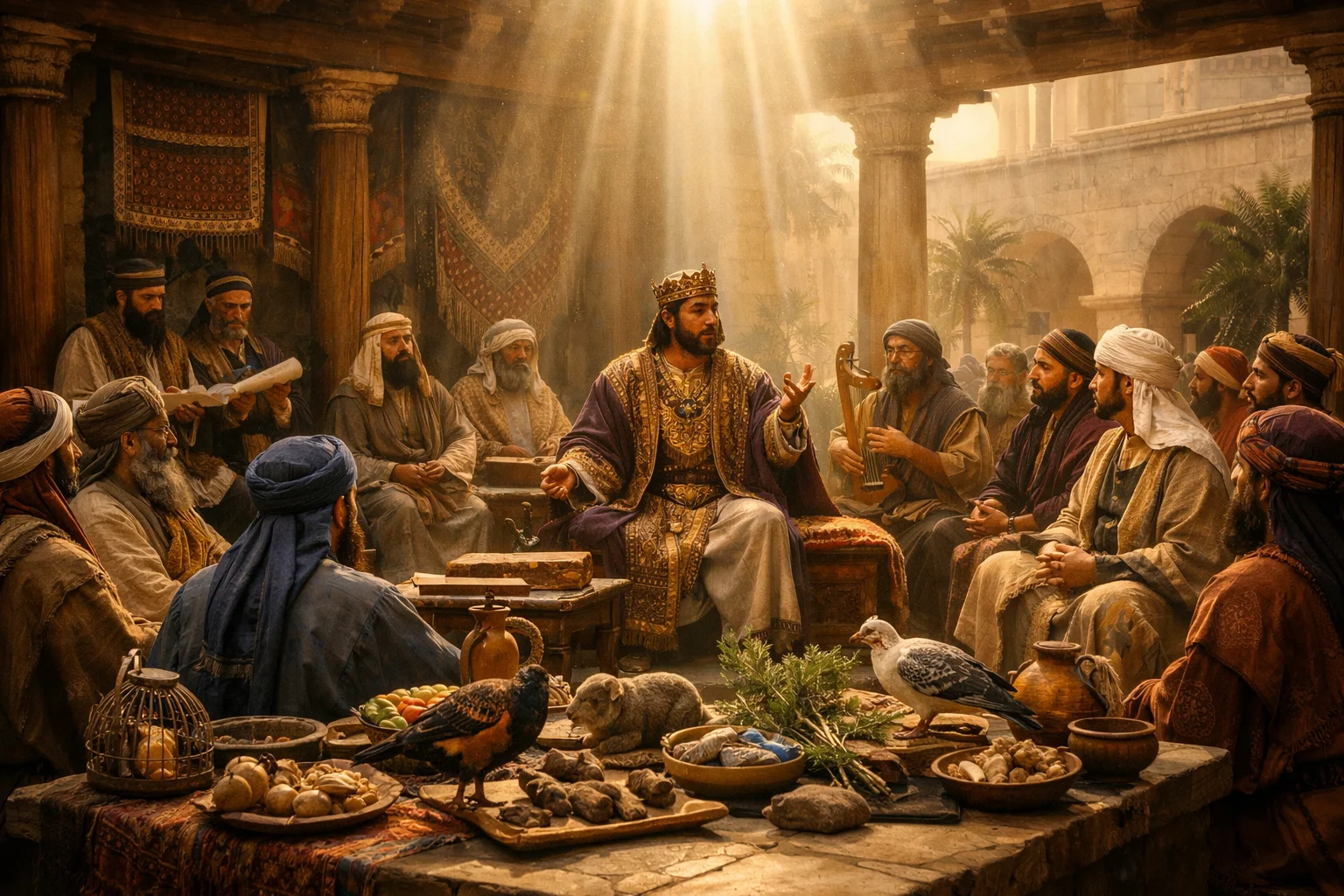 The Nations Gather for Solomon’s Wisdom